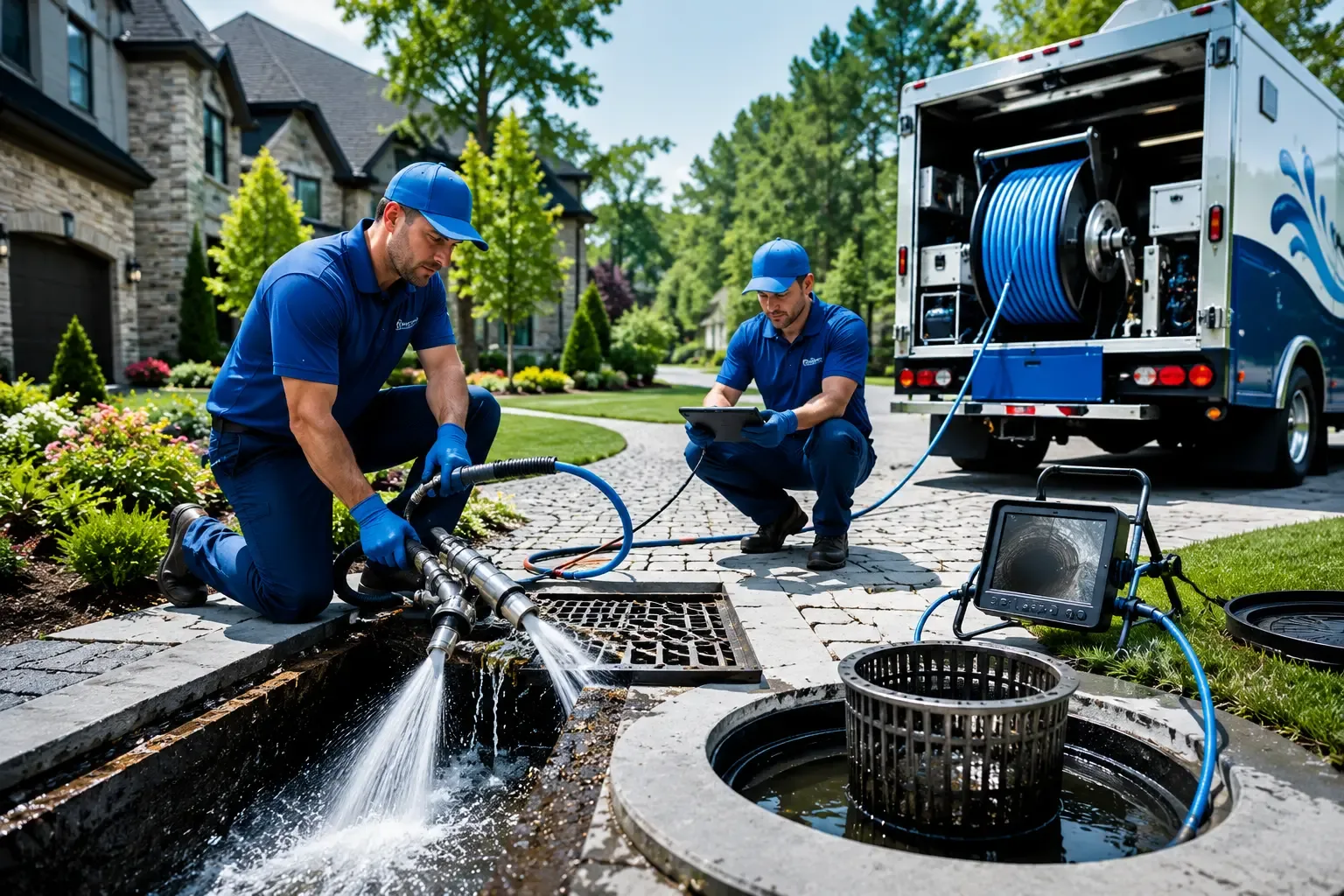 Local outdoor drain cleaning professionals in Atlanta, MI