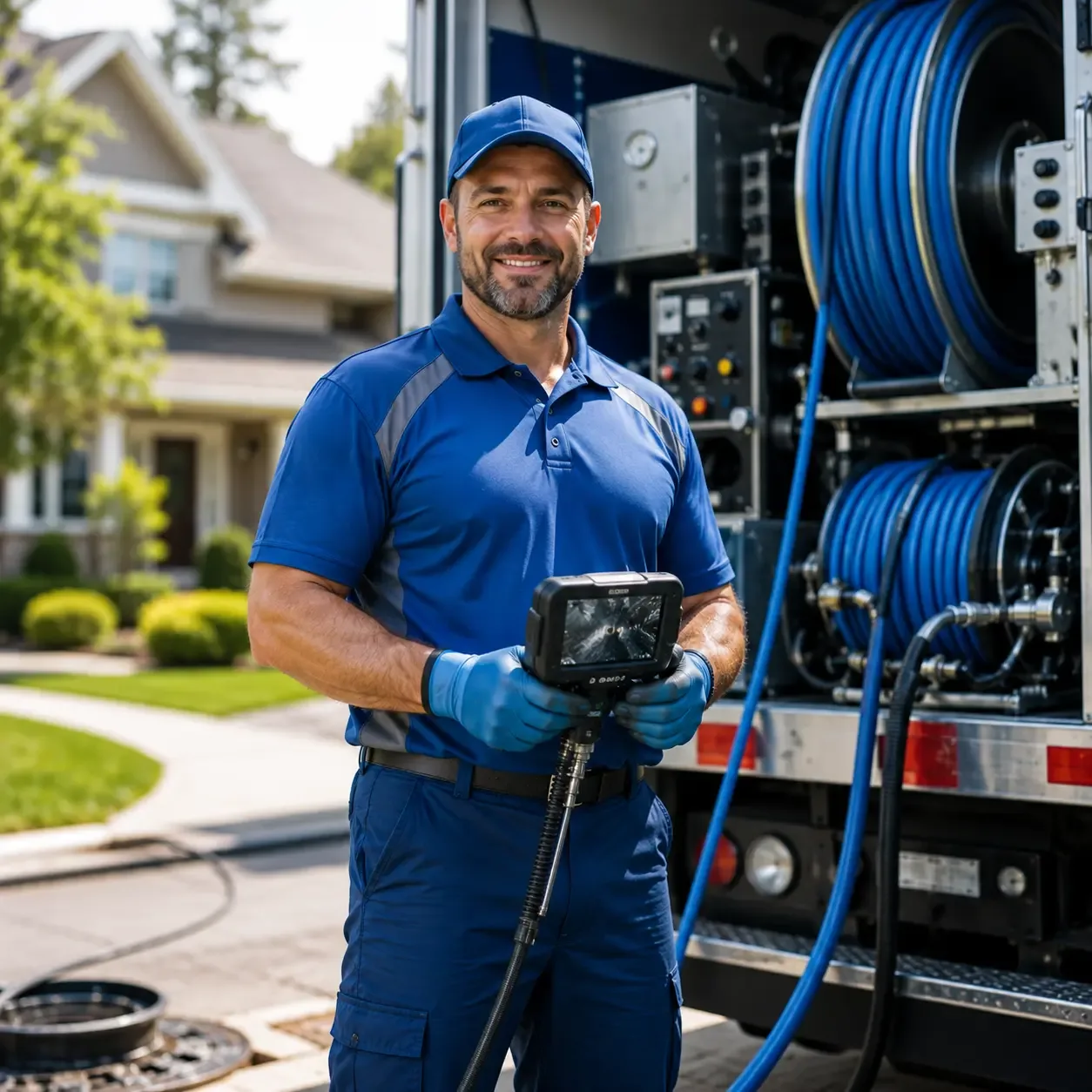 Local outdoor drain cleaning specialists in Atlanta, MI